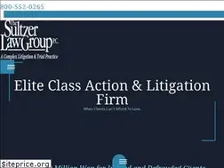 Sites similar to thesultzerlawgroup.com