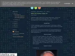 Sites similar to thesundayleague.blogspot.com