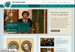 Sites similar to thesundaymass.org