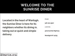 Sites similar to thesunrisediner.com