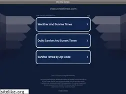 Sites similar to thesunrisetimes.com