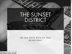 Sites similar to thesunsetdistrict.com