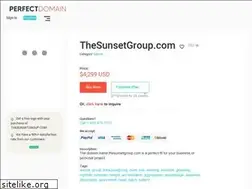 Sites similar to thesunsetgroup.com