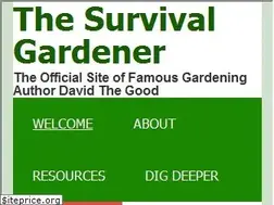 Sites similar to thesurvivalgardener.com