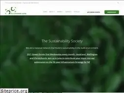 Sites similar to thesustainabilitysociety.org.nz