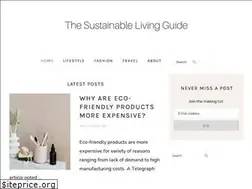Sites similar to thesustainablelivingguide.com