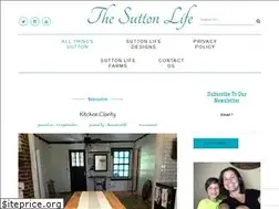 Sites similar to thesuttonlife.com
