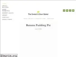 Sites similar to thesweetandsourbaker.com