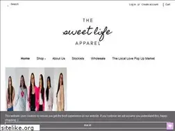 Sites similar to thesweetlifeapparel.com