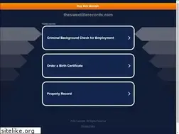 Sites similar to thesweetliferecords.com