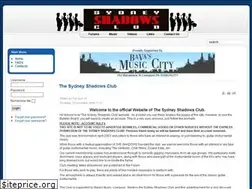Sites similar to thesydneyshadowsclub.com.au
