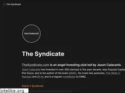Sites similar to thesyndicate.com