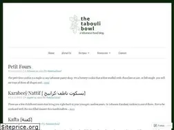 Sites similar to thetaboulibowl.wordpress.com