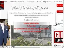 Sites similar to thetailorshop.ca