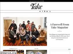 Sites similar to thetakemagazine.com