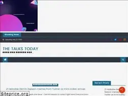 Sites similar to thetalkstoday.com