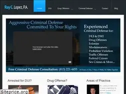 Sites similar to thetampacriminallawyer.com