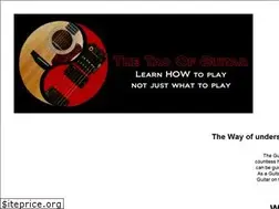 Sites similar to thetaoofguitar.com