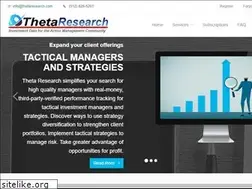 Sites similar to thetaresearch.com