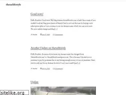 Sites similar to thetaslifestyle.com