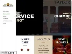 Sites similar to thetaylorfuneralhome.com