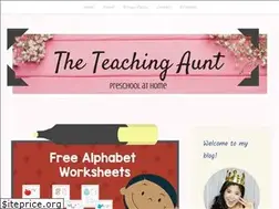 Sites similar to theteachingaunt.com