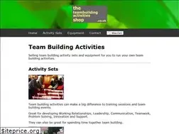 Sites similar to theteambuildingactivitiesshop.co.uk