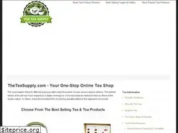 Sites similar to theteasupply.com