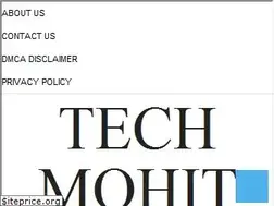 Sites similar to thetechmohit.com