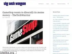 Sites similar to thetechwarrior.com