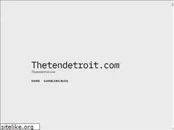 Sites similar to thetendetroit.com