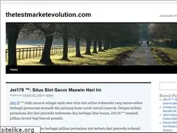 Sites similar to thetestmarketevolution.com