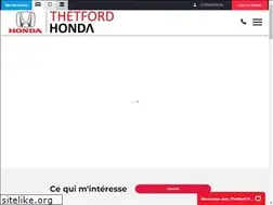 Sites similar to thetfordhonda.com