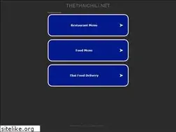 Sites similar to thethaichili.net