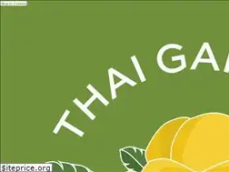 Sites similar to thethaigarden.com