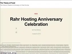 Sites similar to thetheoryoffood.com