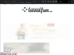 Sites similar to thethingsilearnedfrom.com