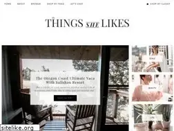 Sites similar to thethingsshelikes.com