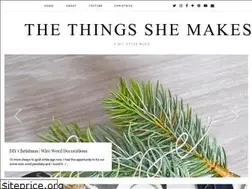 Sites similar to thethingsshemakes.blogspot.com
