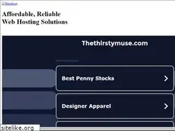 Sites similar to thethirstymuse.com