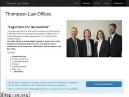 Sites similar to thethompsonlawoffices.com