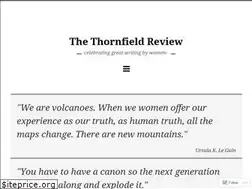 Sites similar to thethornfieldreview.org