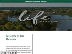 Sites similar to thethorntonapts.com