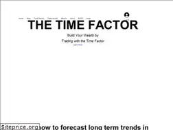 Sites similar to thetimefactor.com