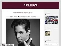 Sites similar to thetimeisdead.com