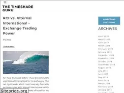 Sites similar to thetimeshareguru.com