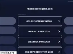 Sites similar to thetimesofnigeria.com