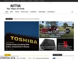 Sites similar to thetimesoftruth.com