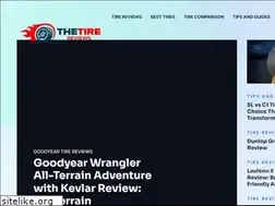 Sites similar to thetirereviews.com