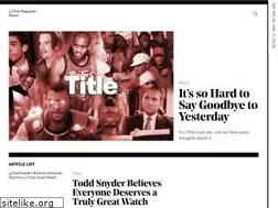 Sites similar to thetitlemag.com